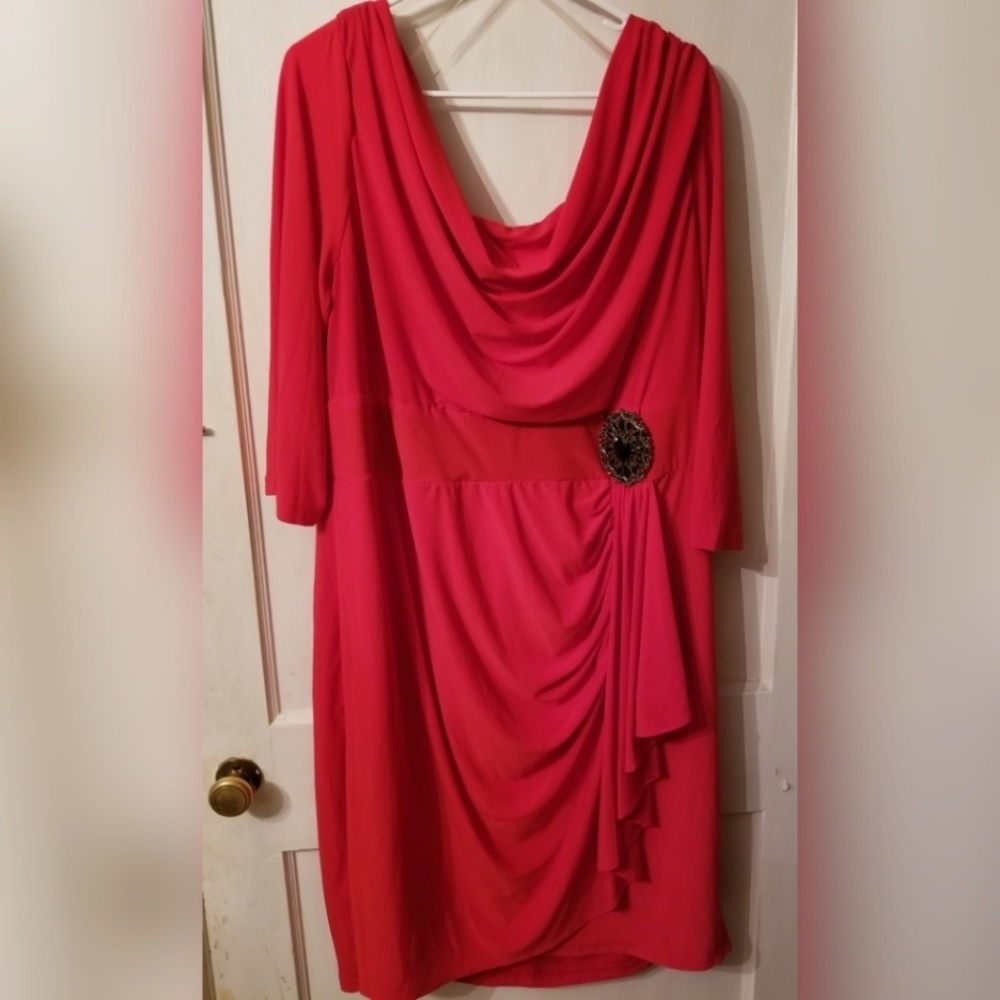 5 for $25 EY Signature Red Dress